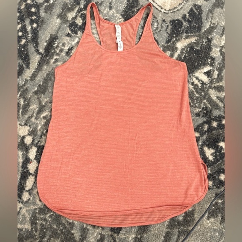 Lululemon | Essential Tank | Warm Coral | size 10